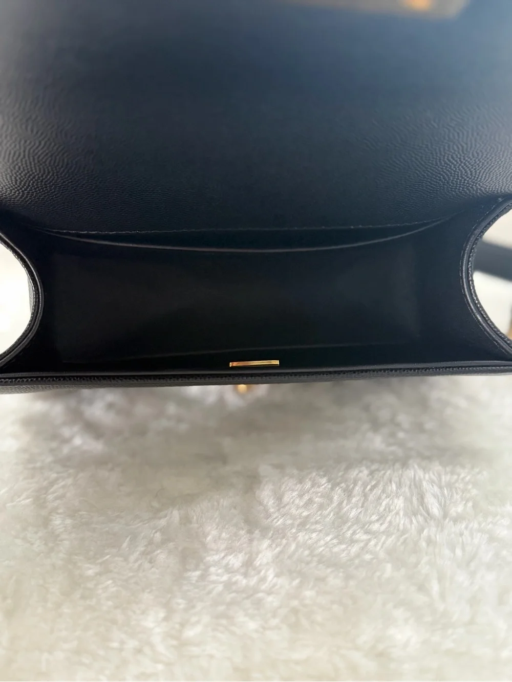 CHANEL Boy Small Black Caviar leather
